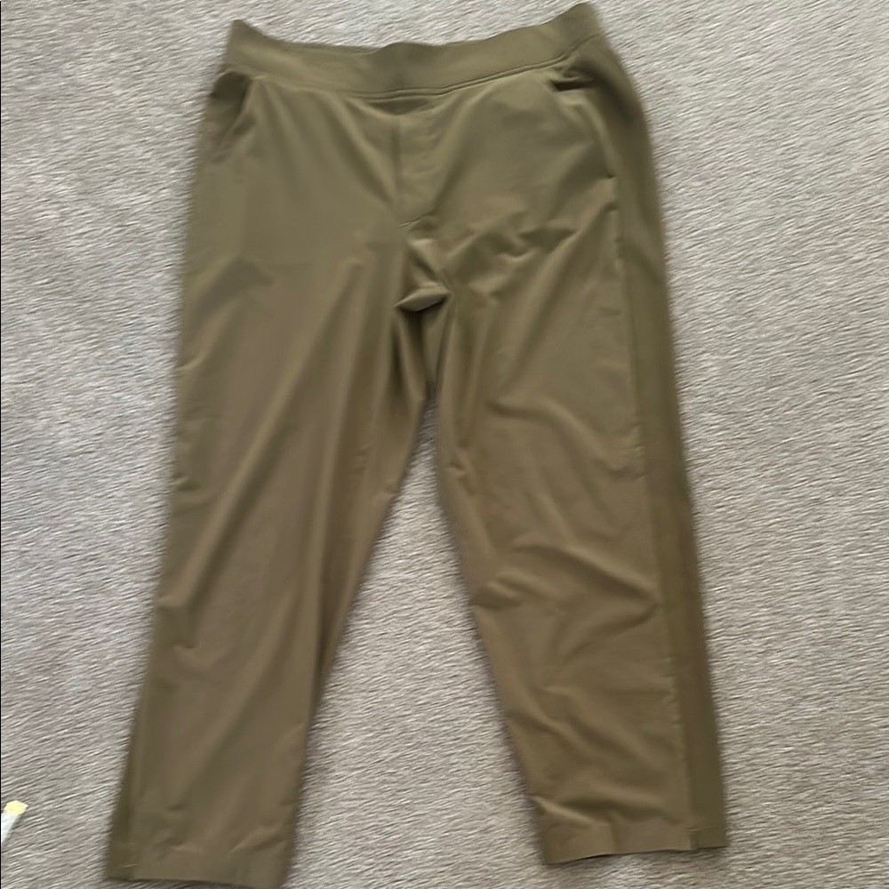 Athletha green Brooklyn pants